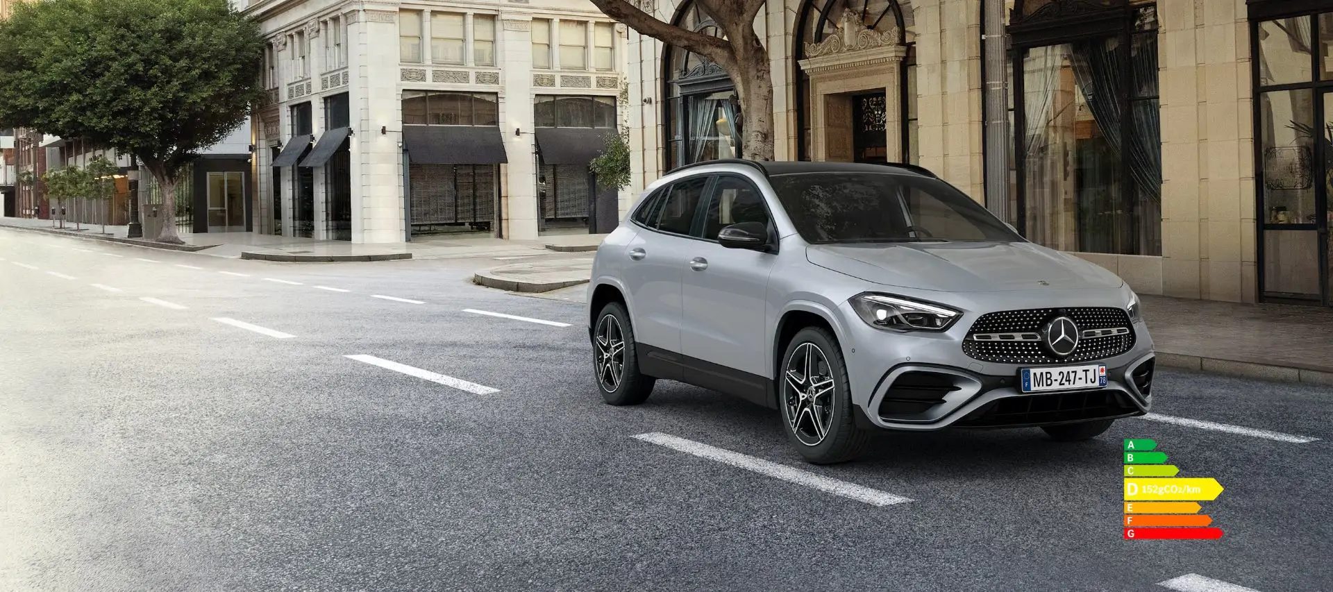 Profitez de la Mercedes Classe A à partir de 490€/mois* !