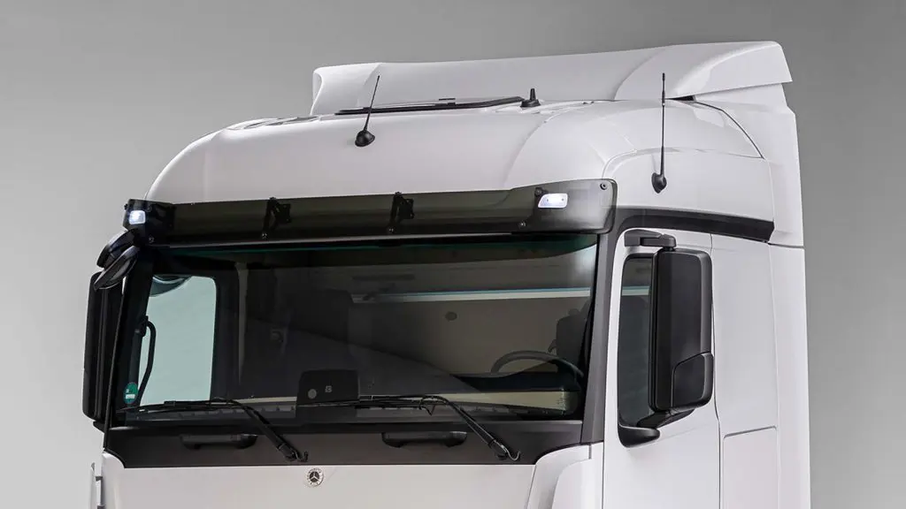 Actros F - vue extérieur cabine