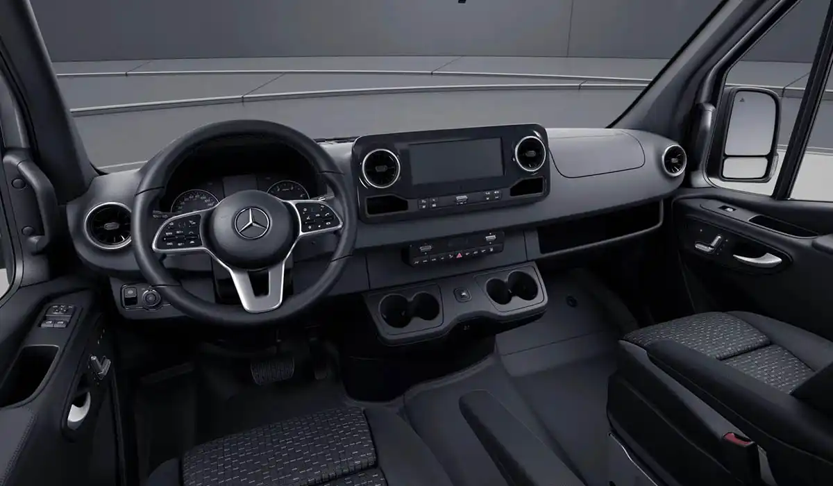 Mercedes Huillier - vue intérieur esprinter