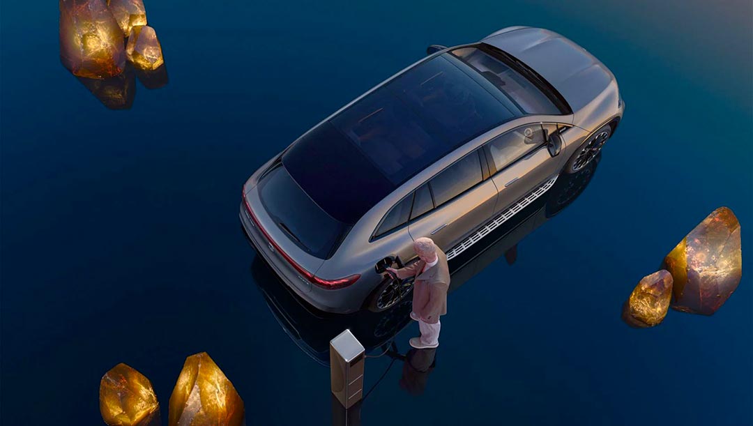 Mercedes Huillier - EQS suv onglet motorisation