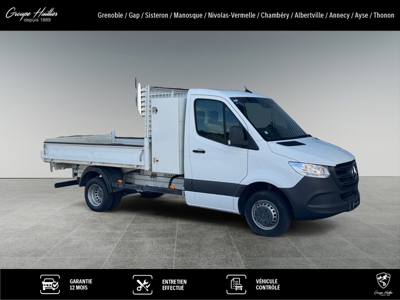 Photo Mercedes-Benz SPRINTER 514 CDI 37 simple cabine benne et coffre - 32 500 HT