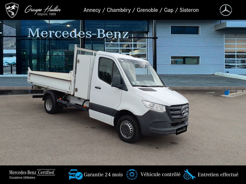 Photo Mercedes-Benz SPRINTER 514 CDI Simple cabine - benne et coffre - 32 000 €HT