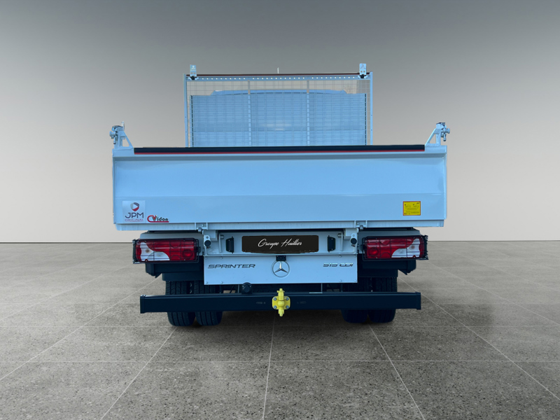 Image Mercedes-Benz SPRINTER 519 37CC CDI PRO Benne & Coffre JPM Boite Automatique / PTRA 7T / Caméra 
