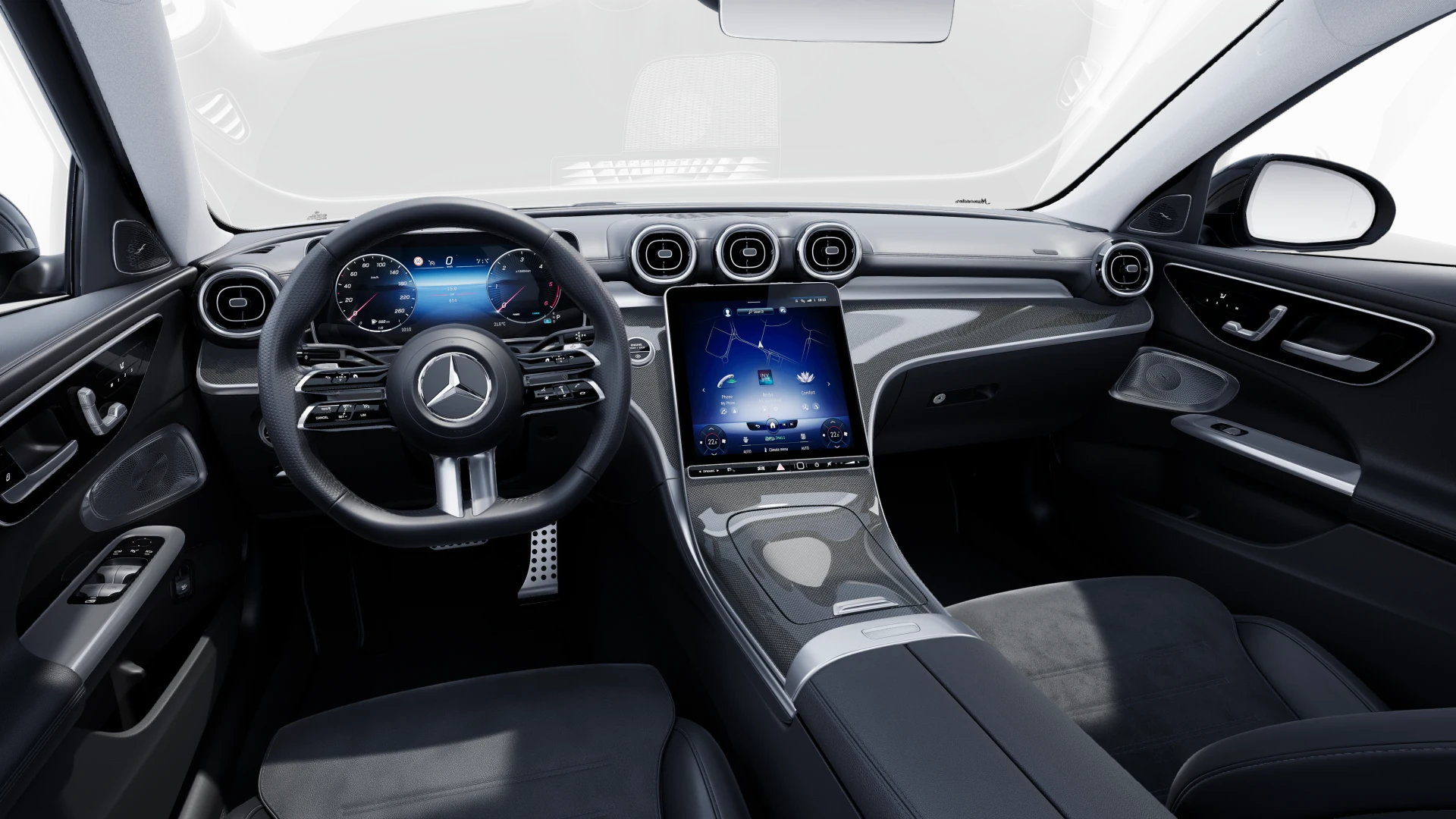 Image Mercedes-Benz CLASSE C BERLINE Classe C 220 d Berline AMG Line  