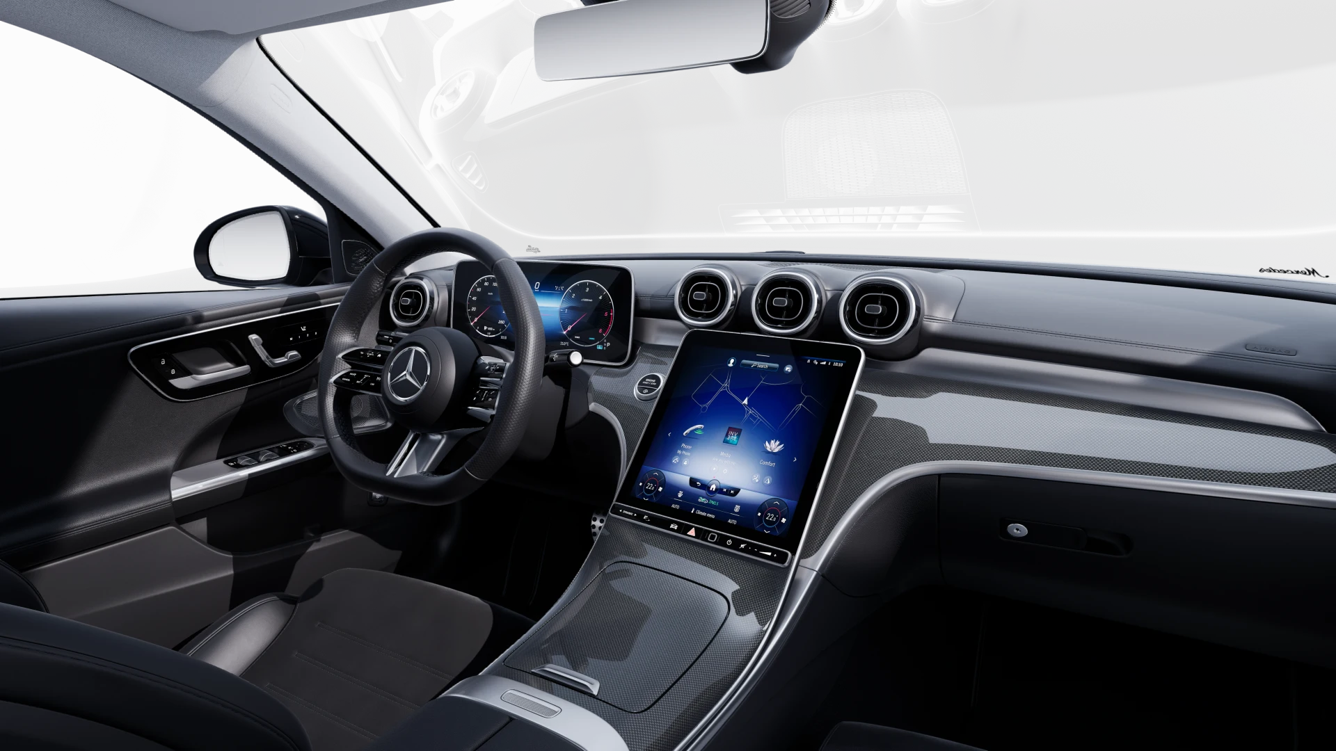 Image Mercedes-Benz CLASSE C BERLINE Classe C 220 d Berline AMG Line  