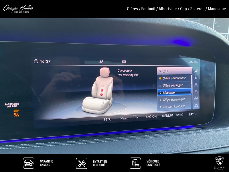 Image Mercedes-Benz CLASSE S S 400 d 4MATIC Berline Fascination FL  Classe S 400 d Fascination 4Matic 9G-Tronic