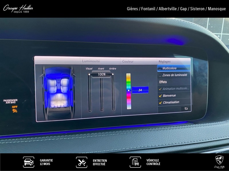 Image Mercedes-Benz CLASSE S S 400 d 4MATIC Berline Fascination FL  Classe S 400 d Fascination 4Matic 9G-Tronic