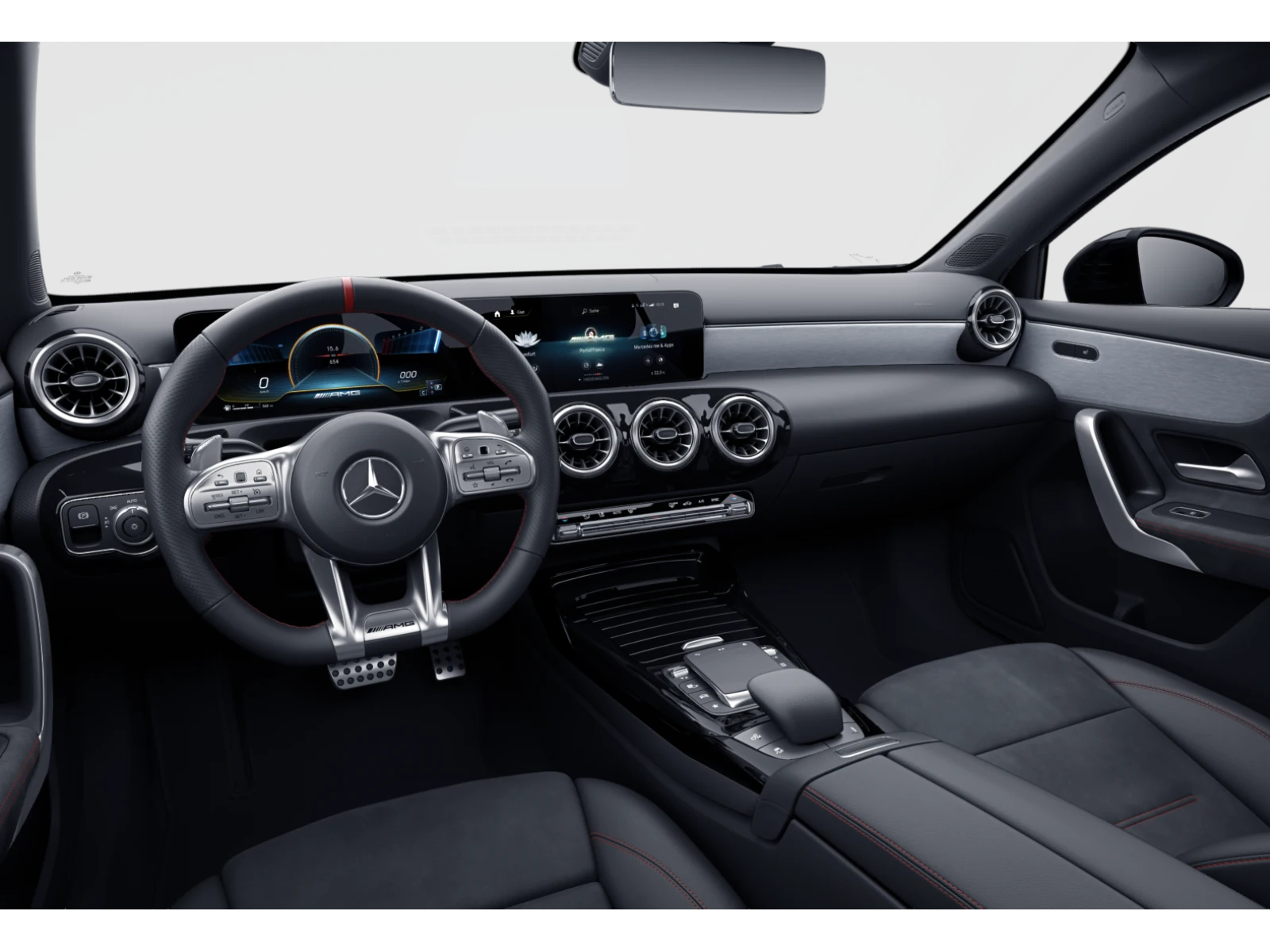 Image Mercedes-Benz CLASSE A Mercedes-AMG A 35 4MATIC AMG Line Classe A 35 AMG 306ch 4Matic 7G-DCT Speedshift AMG 19cv