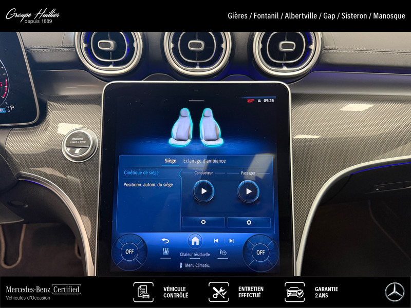 Image Mercedes-Benz CLASSE C BERLINE Classe C 300 d e Hybrid EQ Berline AMG Line  