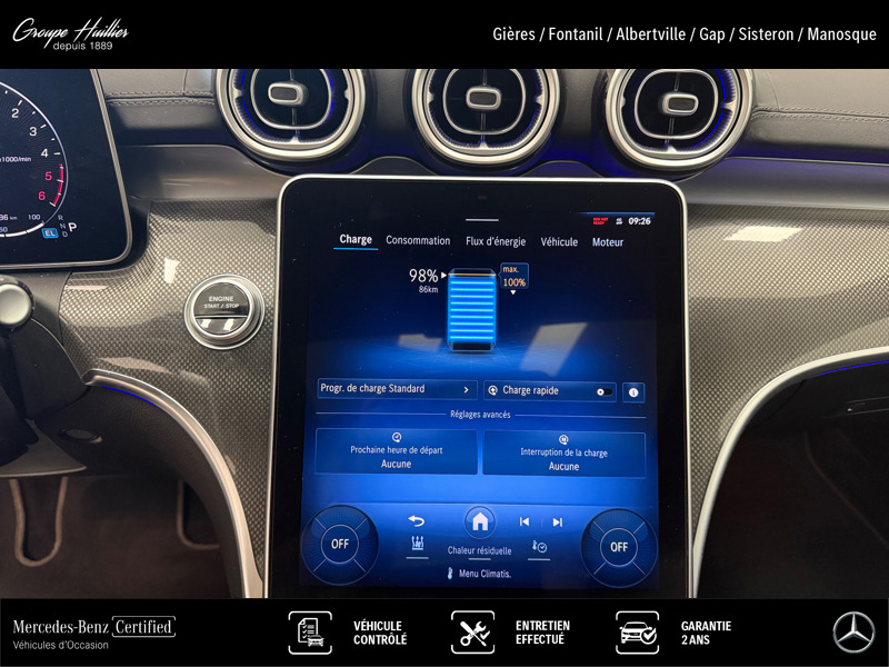 Image Mercedes-Benz CLASSE C BERLINE Classe C 300 d e Hybrid EQ Berline AMG Line  