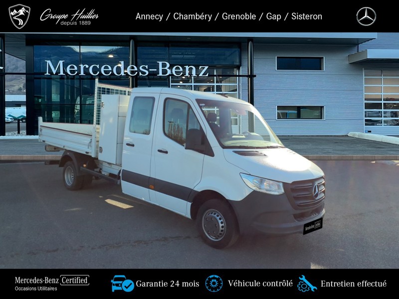 Photo Mercedes-Benz SPRINTER 514 CDI Double cabine - benne et coffre - 34 500 HT