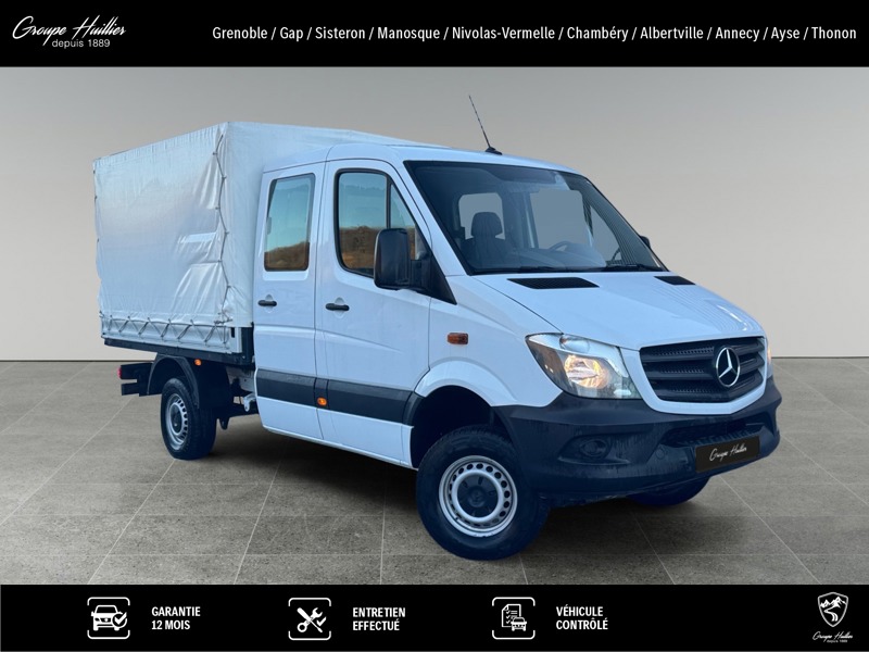 Photo Mercedes-Benz SPRINTER 316 CDI 4x4 Plateau bâché - 6 places - 43 700 HT 