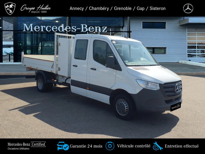 Photo Mercedes-Benz SPRINTER 514 CDI Double cabine - benne et coffre - 34 500 HT