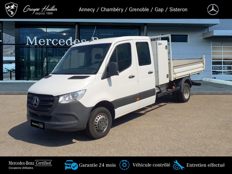 Image Mercedes-Benz SPRINTER 514 CDI Double cabine - benne et coffre - 34 500 HT  