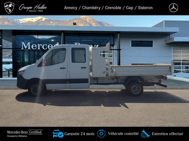 Image Mercedes-Benz SPRINTER 514 CDI Double cabine - benne et coffre - 34 500 HT  