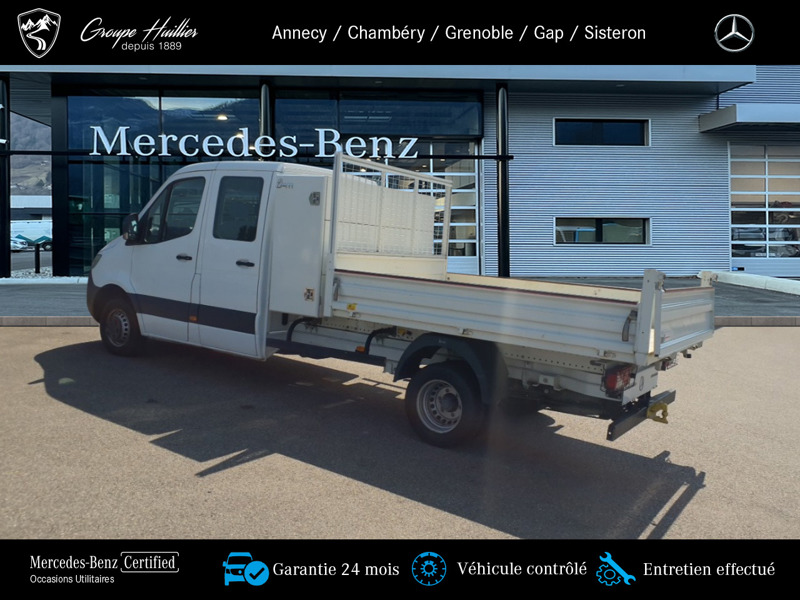 Image Mercedes-Benz SPRINTER 514 CDI Double cabine - benne et coffre - 34 500 HT  