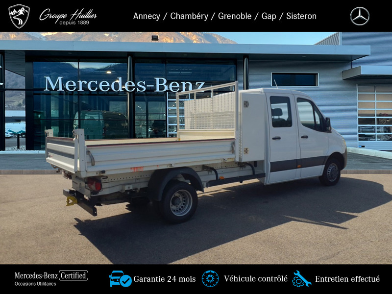Image Mercedes-Benz SPRINTER 514 CDI Double cabine - benne et coffre - 34 500 HT  