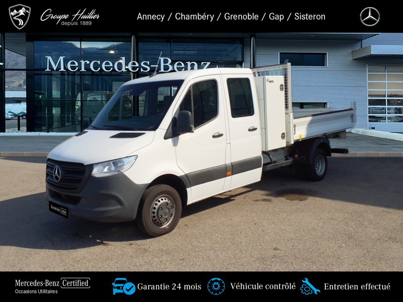 Image Mercedes-Benz SPRINTER 514 CDI 43 double cabine benne et coffre - 35 500 HT  