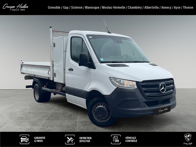 Photo Mercedes-Benz SPRINTER 514 CDI 37 simple cabine benne et coffre -32 500 HT  