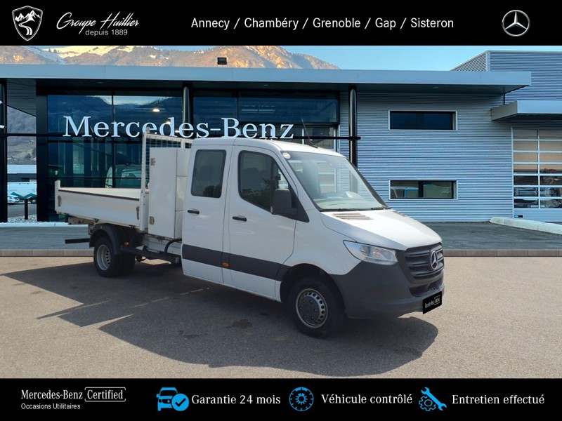 Photo Mercedes-Benz SPRINTER 514 CDI Double cabine - benne et coffre - 34 500 HT