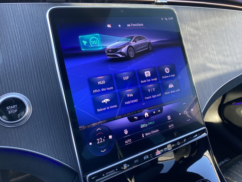 Image Mercedes-Benz EQS BERLINE 450+ Berline AMG Line  EQS 450+ 333ch AMG Line