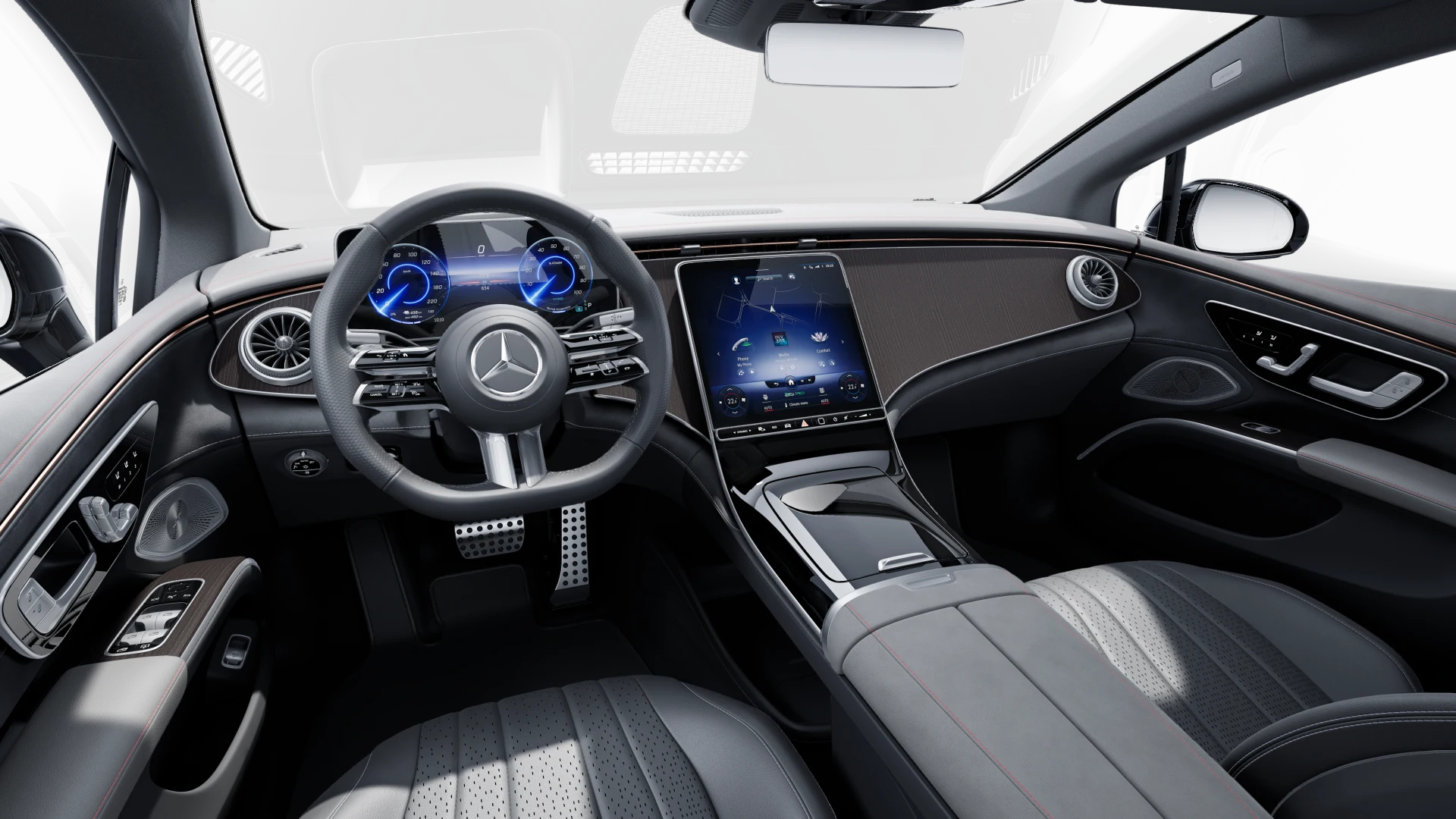 Image Mercedes-Benz EQS BERLINE 450+ Berline AMG Line  EQS 450+ 333ch AMG Line