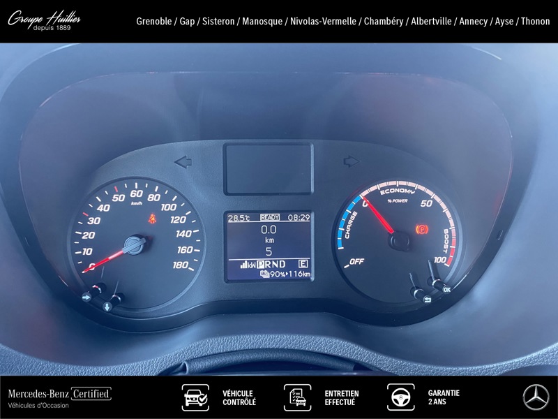 Image Mercedes-Benz SPRINTER e 312 Fourgon Toit sureleve Standard  