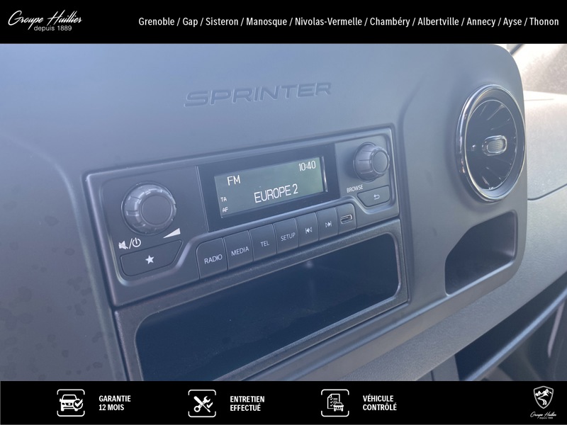 Image Mercedes-Benz SPRINTER e 312 Fourgon Toit sureleve Standard  