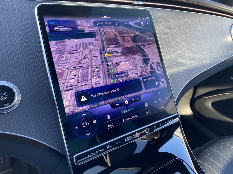 Image Mercedes-Benz EQS BERLINE 450+ Berline AMG Line  EQS 450+ 333ch AMG Line