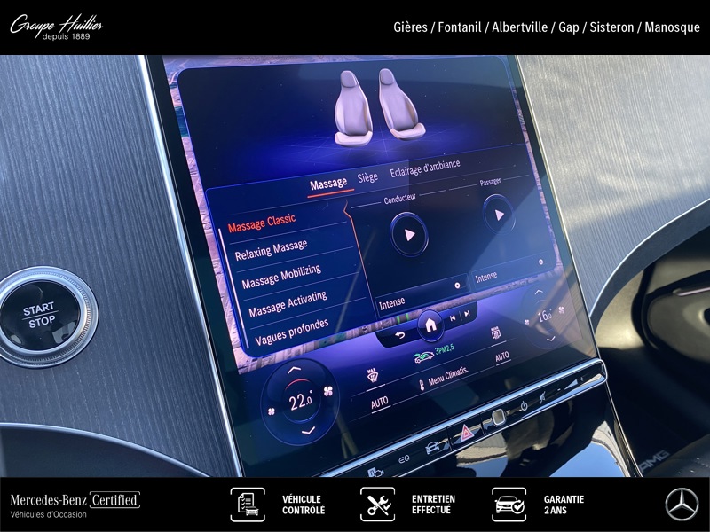 Image Mercedes-Benz EQS BERLINE 450+ Berline AMG Line  EQS 450+ 333ch AMG Line