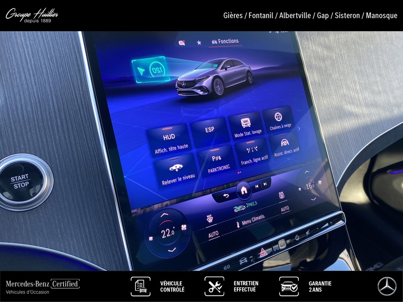 Image Mercedes-Benz EQS BERLINE 450+ Berline AMG Line  EQS 450+ 333ch AMG Line