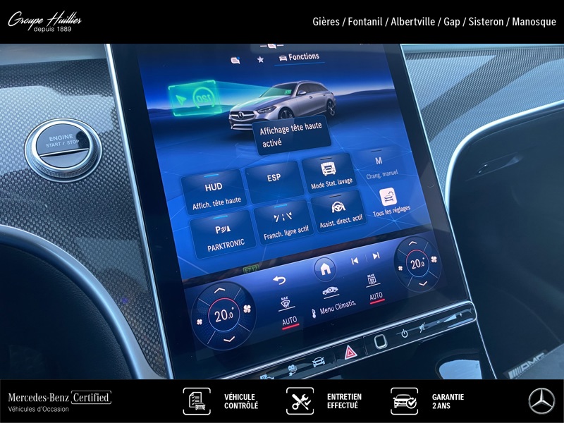 Image Mercedes-Benz CLASSE C BREAK Classe C 300 e Hybrid EQ Break AMG Line  